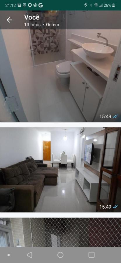 Apartamento Pe Na Areia Guarujá Eksteriør bilde